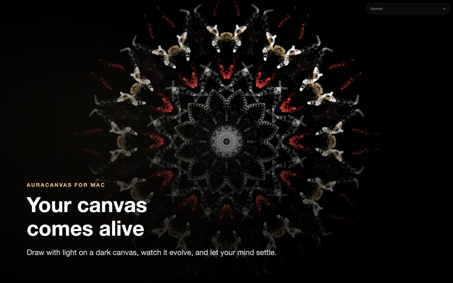 AuraCanvas for Mac — your canvas comes alive